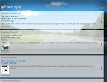 Tablet Screenshot of gillmcknight.com